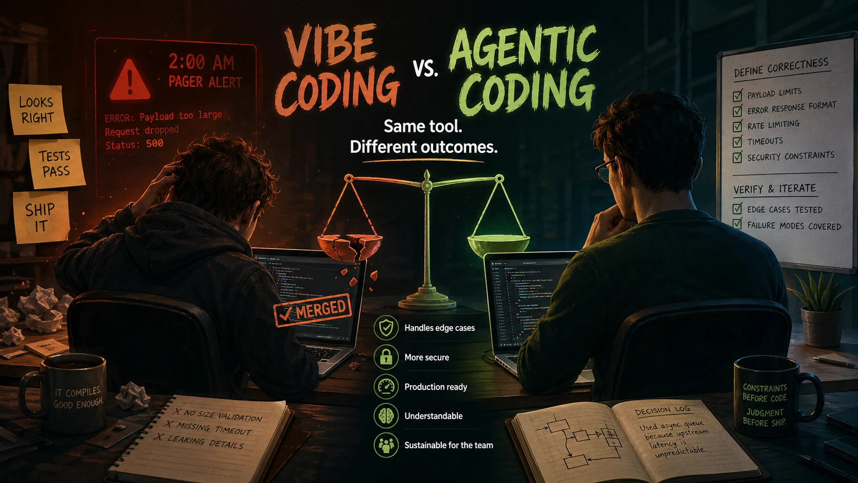 Vibe Coding vs Agentic Coding: What Actually Works in Production